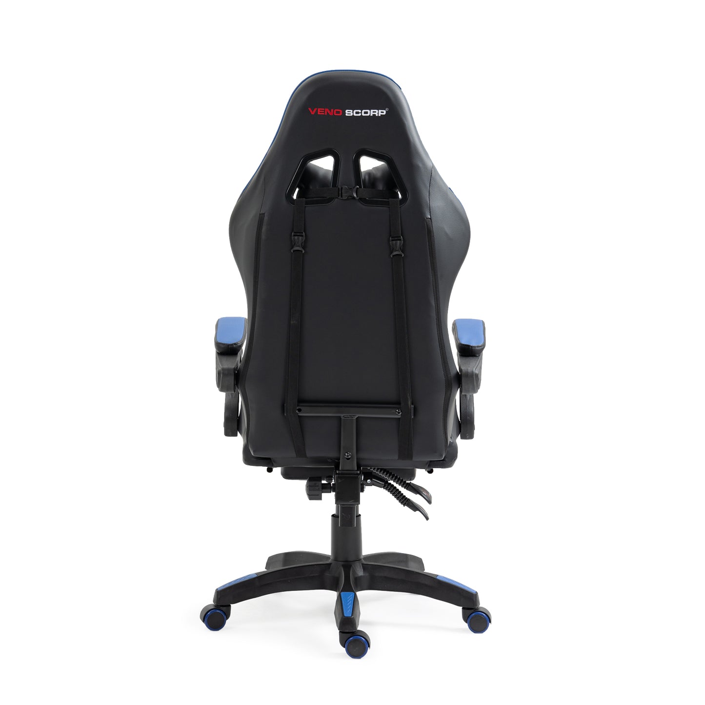X1 Gaming Chair, Reclining PU Leather Computer Chair with 360 Degree Swivel Seat, Footrest, Removable Headrest and Lumber Support