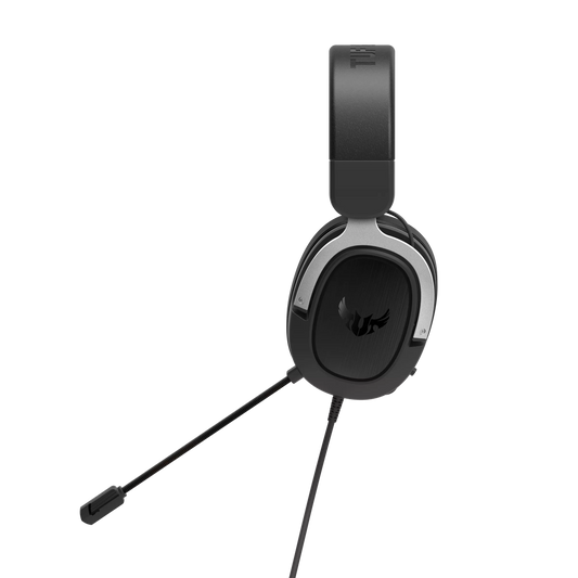 ASUS TUF Gaming H3 Gun Metal Gaming Headset with virtual 7.1 Surround, Tough stainless-steel headband and fast cooling ear cushions for PC, PS4, Xbox One and Nintendo Switch