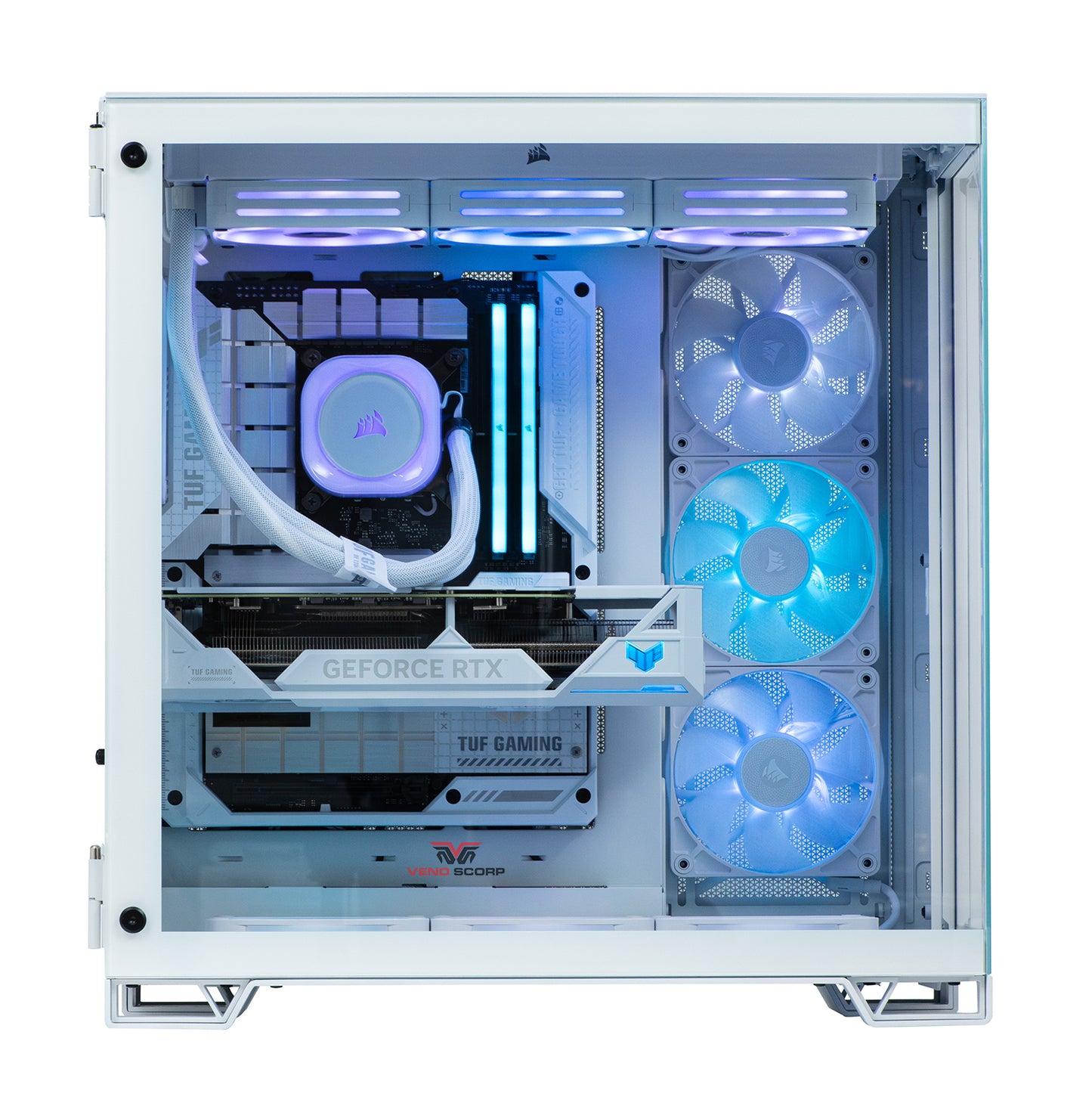 Corsair BTF Gaming PC 6500X RGB White - Intel Core i5-14600KF 32GB DDR5 RTX 4070Ti Super 16GB AS-MS103