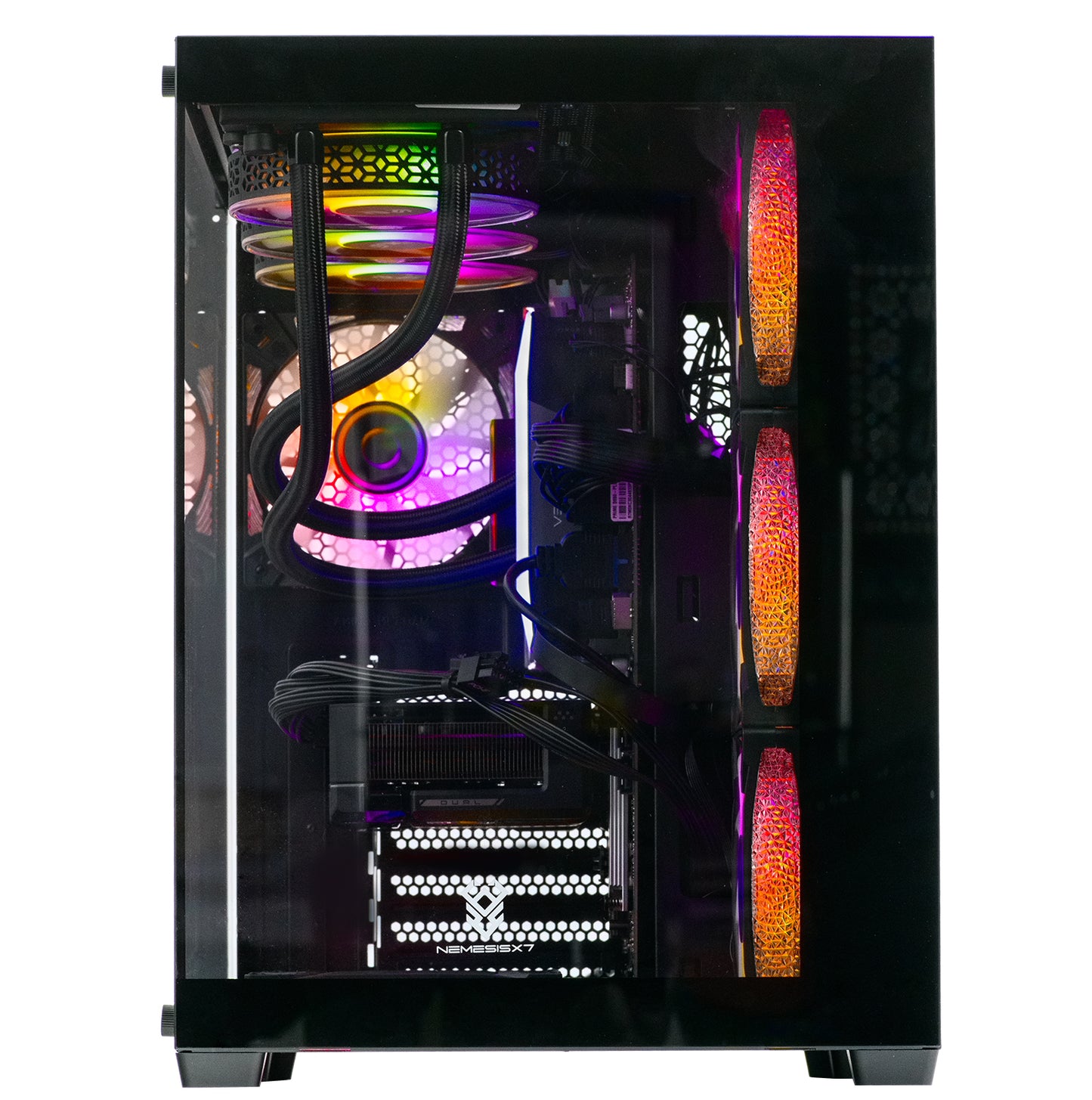Nemesis 4 ASUS Gaming PC Bundle - Intel Core i7 12th Gen RGB 16GB RAM Nvidia DUAL RTX 4070 EVO 12GB N7-SE203