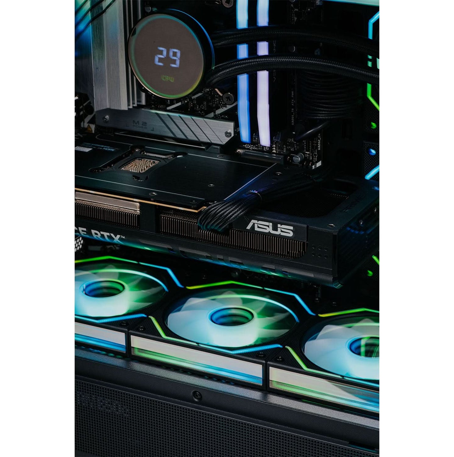 Spectra ARGB - AMD Ryzen 7 9800X3D 32GB DDR5 ASUS TUF GeForce RTX 5090 32GB NZ-SE404