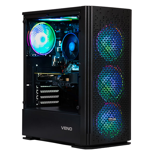 TITAN - Intel Core i5 12th 16GB Nvidia GeForce RTX 5050 8GB GDDR6 Ai Ready t6f-100se