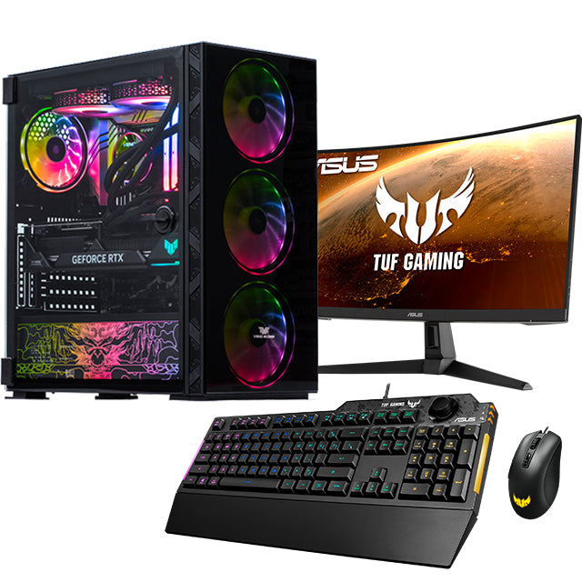 Neonzilla ASUS Gaming PC Bundle - Intel Core i5 12th Gen 16GB Nvidia RTX 5060 8GB Ai Ready nv-ms109