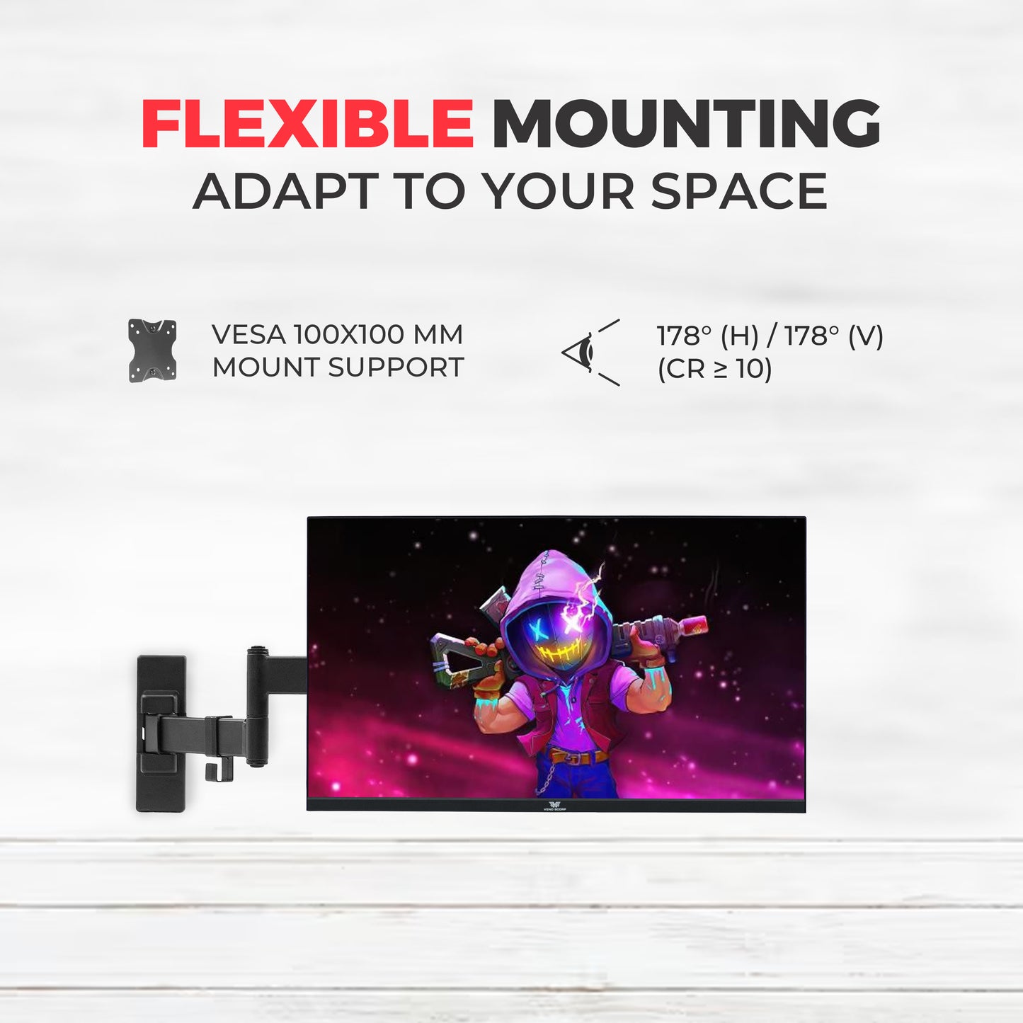VenoScorp - 24" FHD 100Hz 1MS Monitor B24G