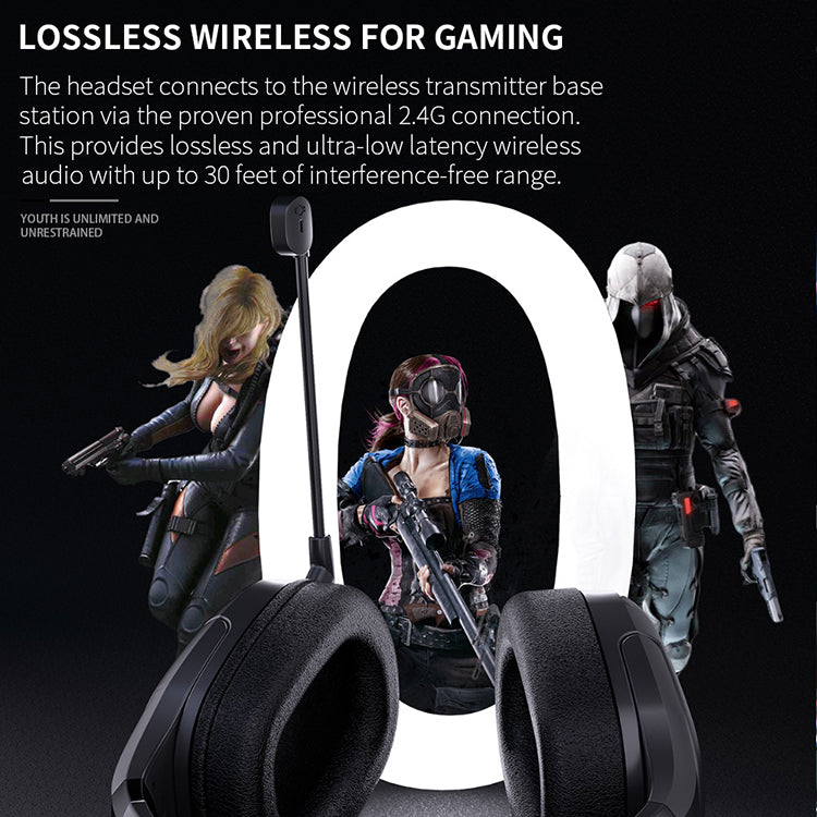 VenoScorp X73 Wireless Headset + Base Station