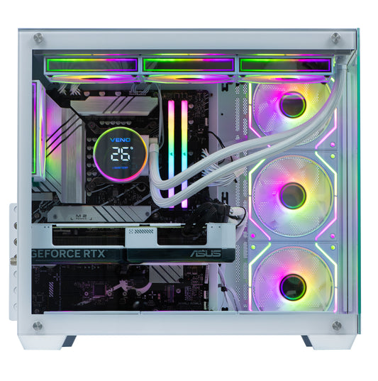 Nemesis 4 ARGB White - AMD Ryzen 7 9800X3D 32GB Nvidia RTX 5070 12GB