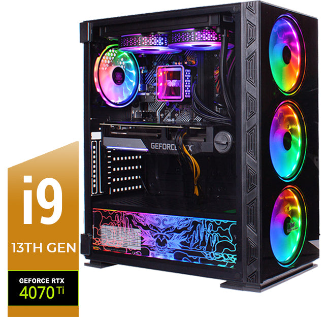 NEONZILLA - Intel Core i9 13900KF 32GB DDR5 ASUS RTX 4070TI Super 