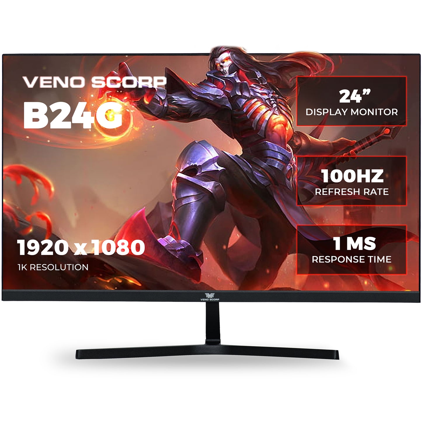 VenoScorp - 24" FHD 100Hz 1MS Monitor B24G