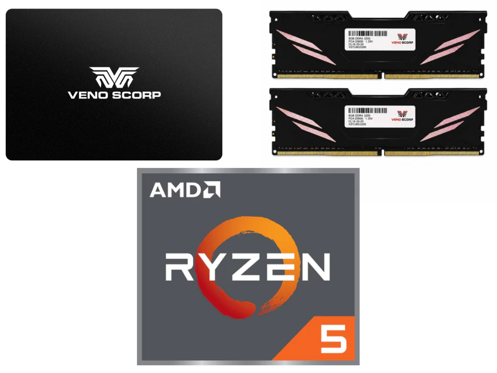 Ryzen 5 5500 + 32GB RAM + 1TB SSD Upgrade Bundle