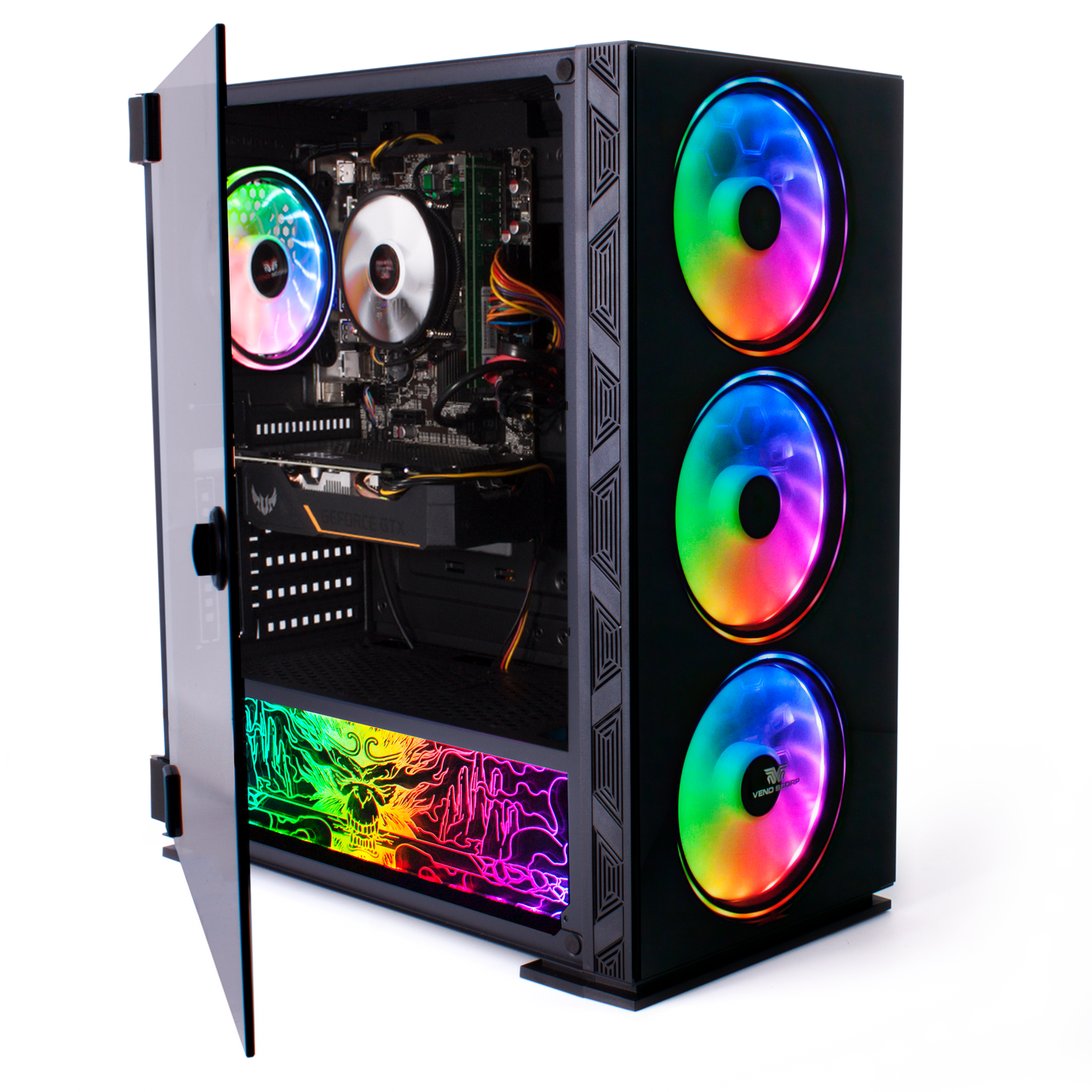 Neonzilla Gaming PC Bundle - Intel Core i7 4th 16GB Nvidia RTX 3050 6GB nv-ms107