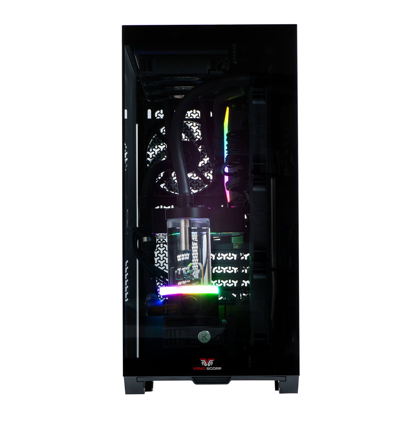 Vador Water Cooled Gaming PC RTX 4090 24GB AMD Ryzen 7 7800X3D 32GB DDR5 RAM Corsair 3500X Black CS-SE103