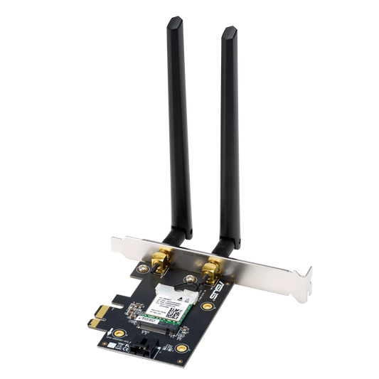 ASUS Dual-Band WiFi 6/BT5.2 AX1800 MU-MIMO Wireless PCIe Adapter Card