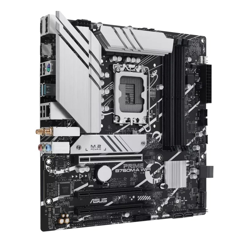 ASUS Prime B760M-A WIFI DDR5 Intel LGA1700 mATX Motherboard