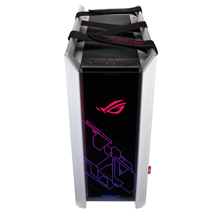 ROG Strix Helios RGB White - AMD Ryzen 7 9800X3D 64GB DDR5 ROG Astral GeForce RTX 5090 32GB GDDR7 OC Ai CS-SE307