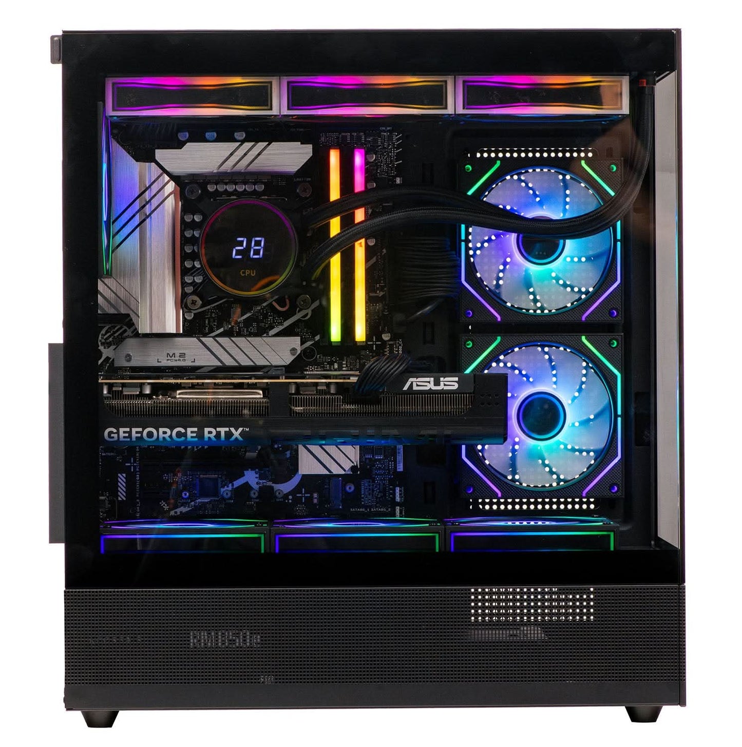 Spectra ARGB - AMD Ryzen 7 9800X3D 32GB DDR5 ASUS TUF GeForce RTX 5090 32GB NZ-SE404