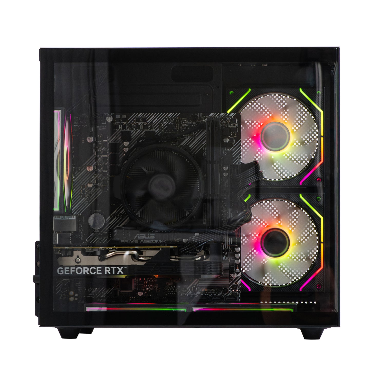 Mini Nemesis 5 Black - AMD Ryzen 5 4500 16GB Nvidia RTX 3050 8GB N4-SE106