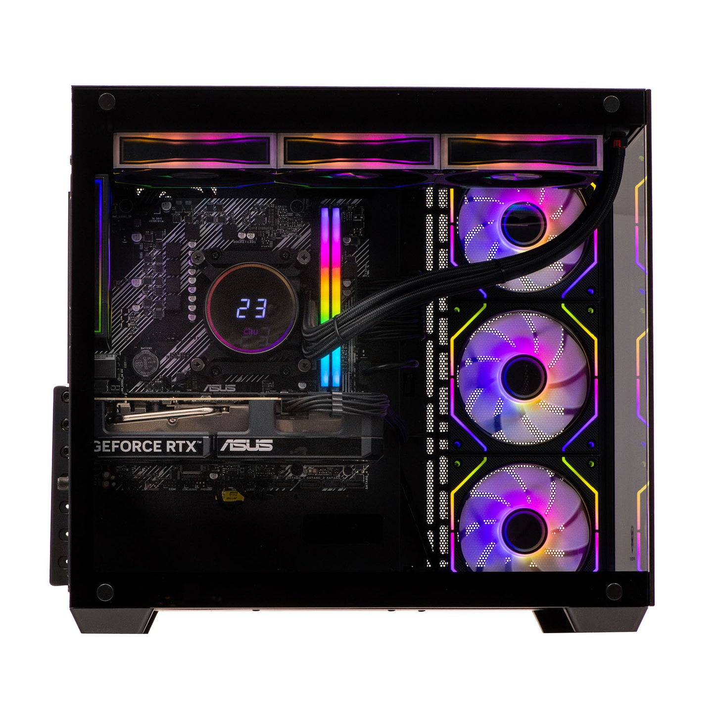 Nemesis 7 RGB Gaming PC - Intel i7-14700KF 32GB DDR5 Nvidia GeForce Palit 5080 Gaming Pro 16GB GDDR7 16GB N7-SE205
