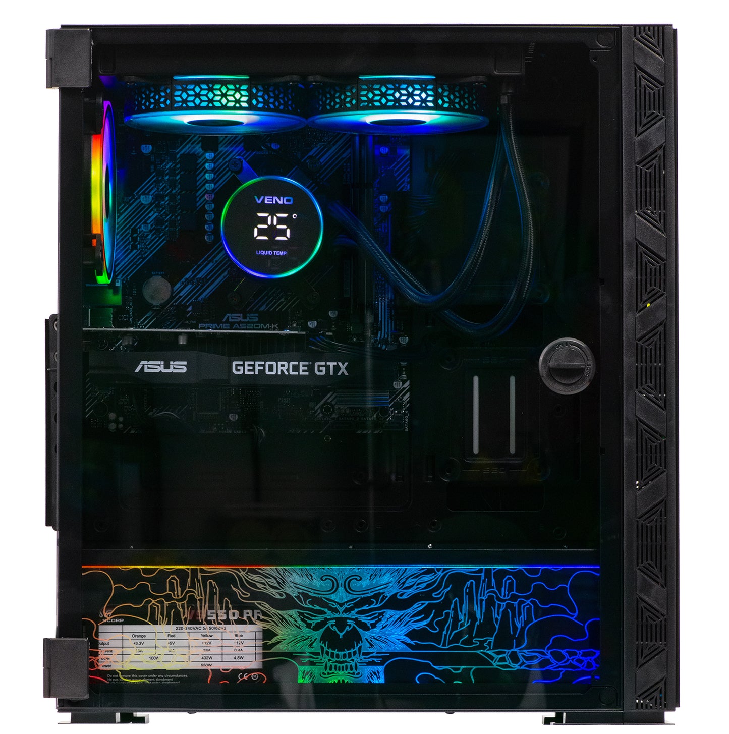 Neonzilla ASUS Gaming PC Bundle - AMD Ryzen 5 9600X AM5 16GB DDR5 Nvidia RTX 5060 8GB Ai Ready NZ-SE409