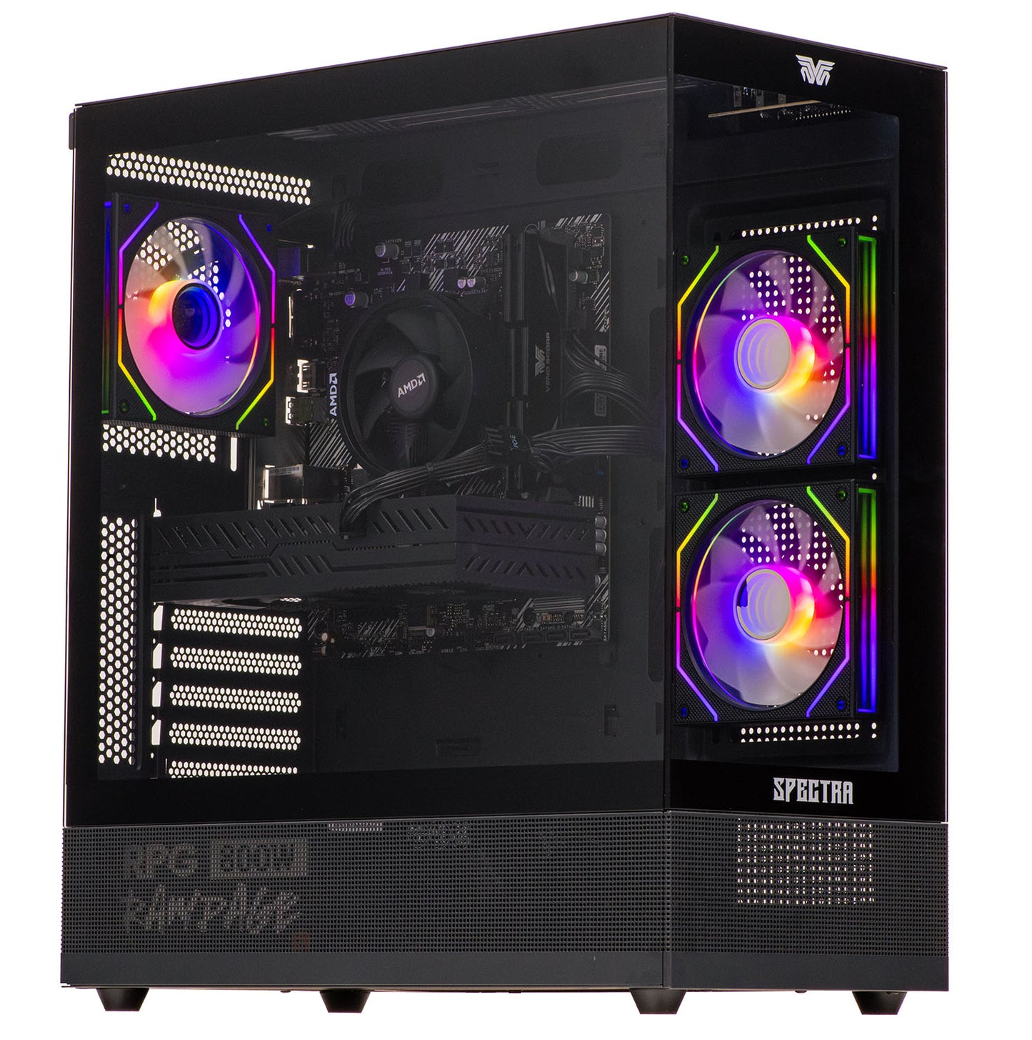 Spectra Gaming PC Bundle - AMD Ryzen 3 3100 16GB DDR4 AMD Radeon RX580 8GB NZ-SE410