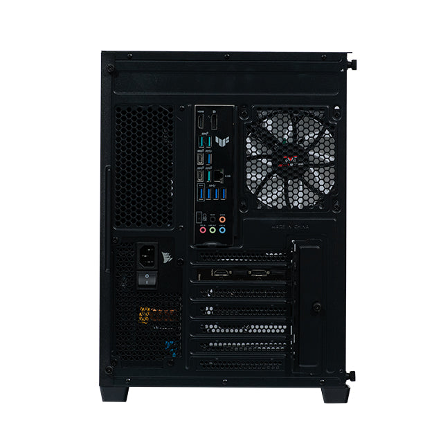 Black Backside Cabinet