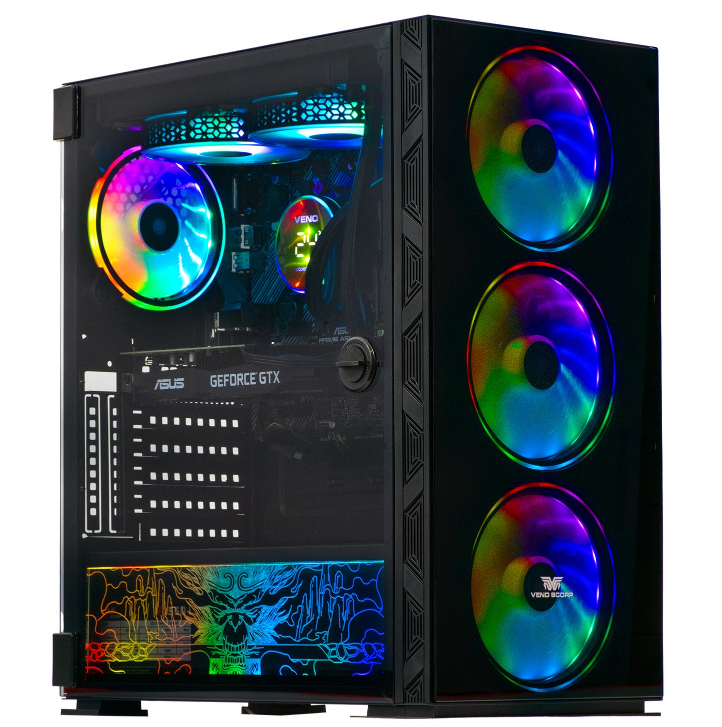 Neonzilla ASUS Gaming PC Bundle - AMD Ryzen 5 9600X AM5 16GB DDR5 Nvidia RTX 5060 8GB Ai Ready NZ-SE409