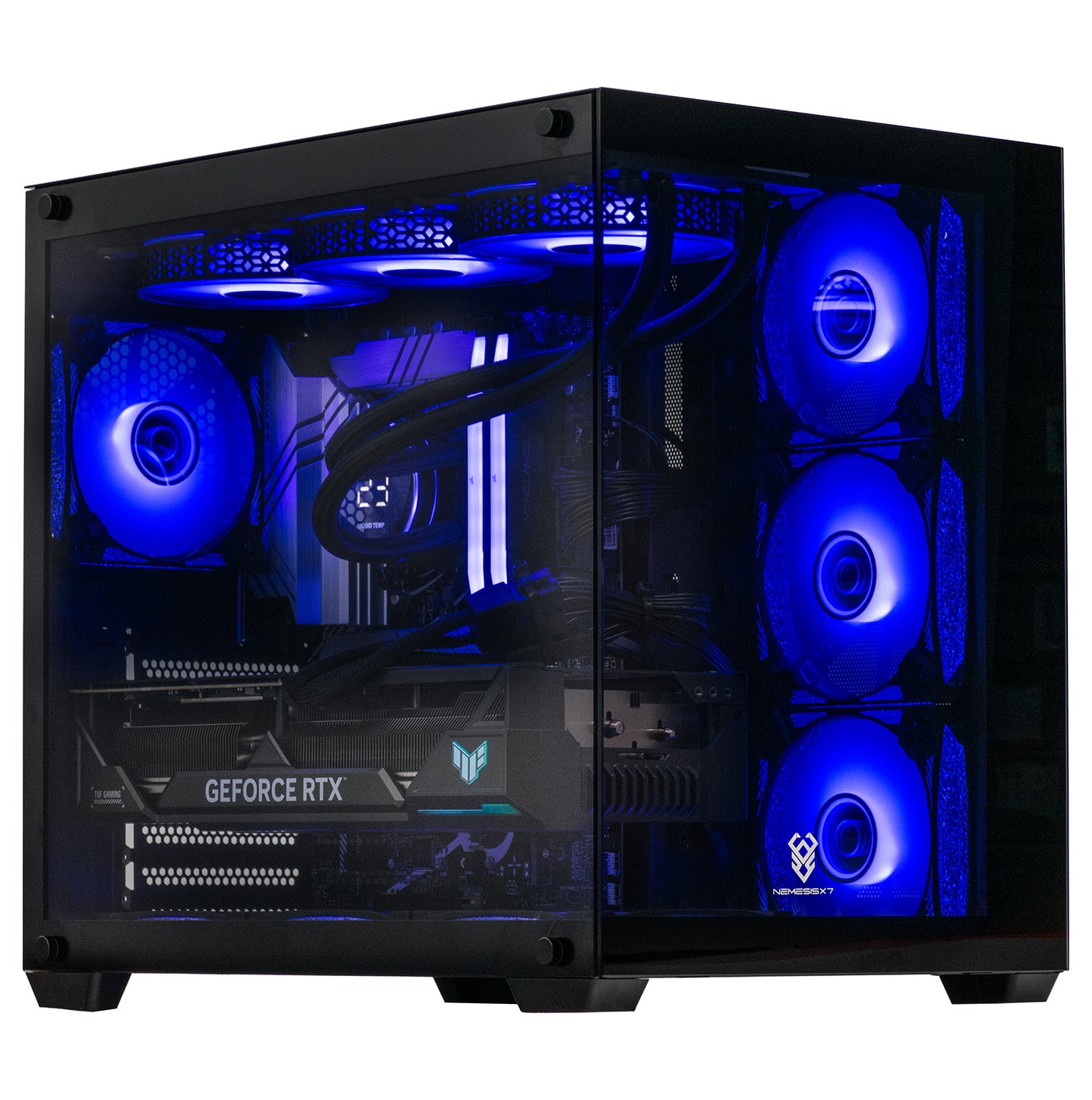 Nemesis 4 ASUS Gaming PC Bundle - Intel Core i7 12th Gen RGB 16GB RAM Nvidia DUAL RTX 4070 EVO 12GB N7-SE203