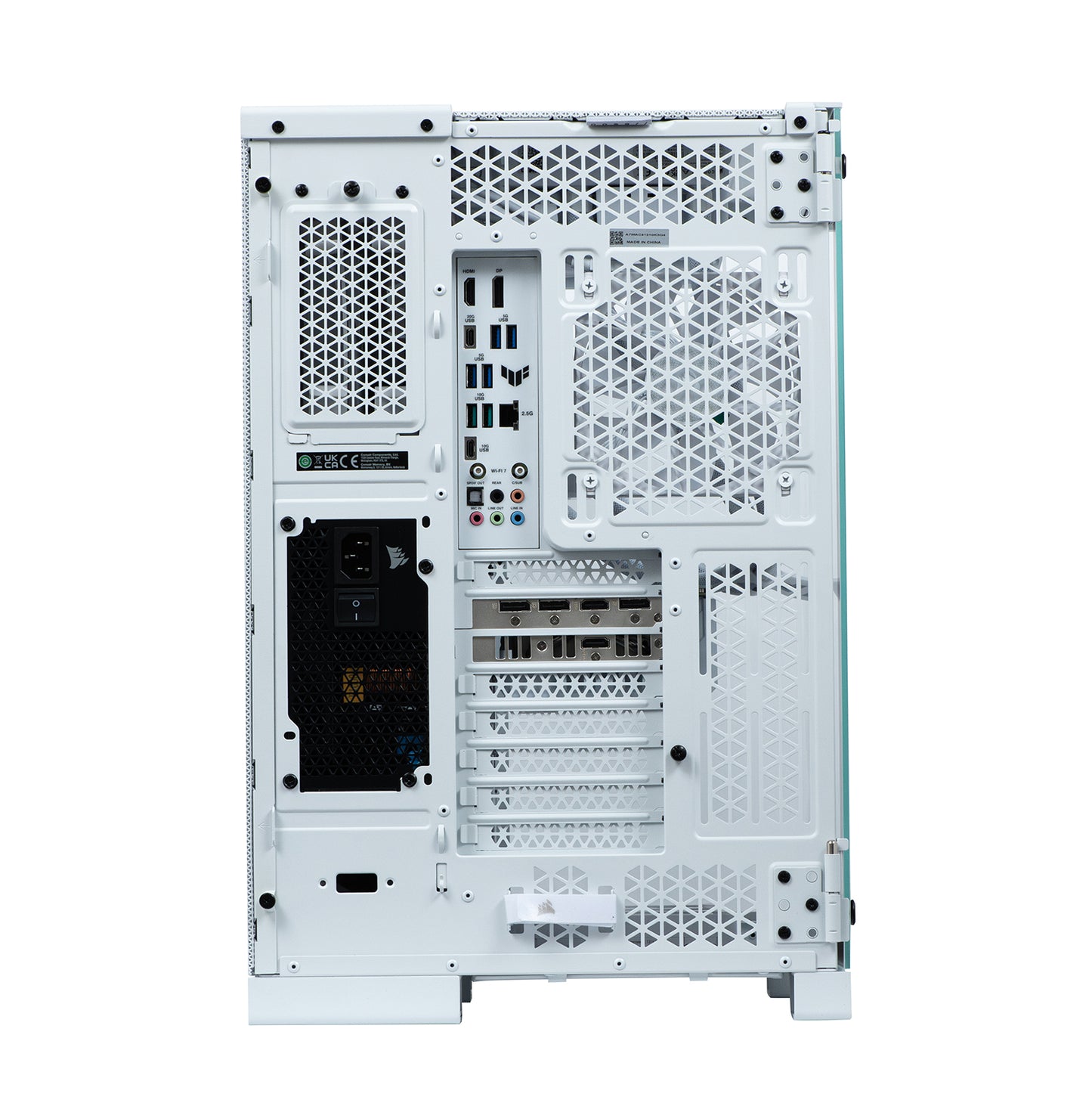 Corsair BTF Gaming PC 6500X RGB White - Intel Core i5-14600KF 32GB DDR5 RTX 4070Ti Super 16GB AS-MS103