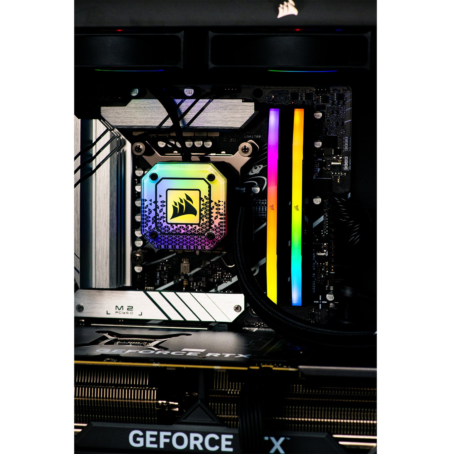 Corsair 5000D RGB Black - Intel Core i9-14900KF 32GB DDR5 ASUS TUF RTX 5070 12GB GDDR7 c-109se