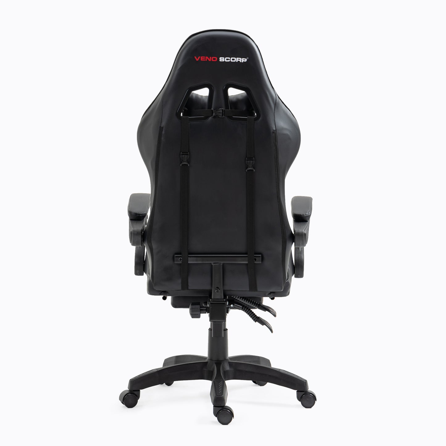 X1 Gaming Chair, Reclining PU Leather Computer Chair with 360 Degree Swivel Seat, Footrest, Removable Headrest and Lumber Support