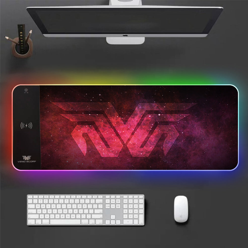 Wireless Charging RGB Gaming Mouse Pad Extra Large