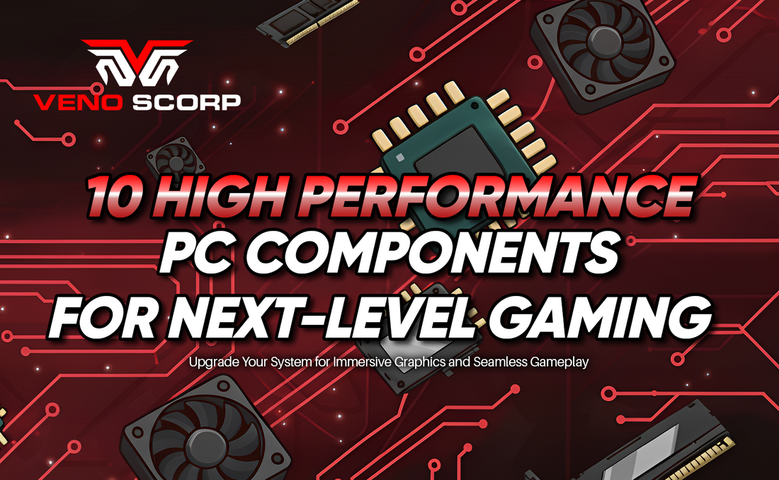 Top 10 High-Performance PC Components For Next-Level Gaming