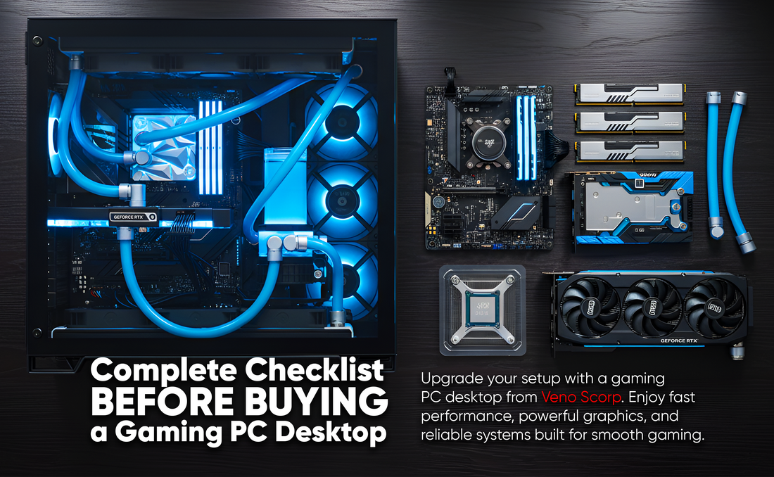 The Complete Checklist Before Buying a Gaming PC Desktop for Smooth and Reliable Gameplay