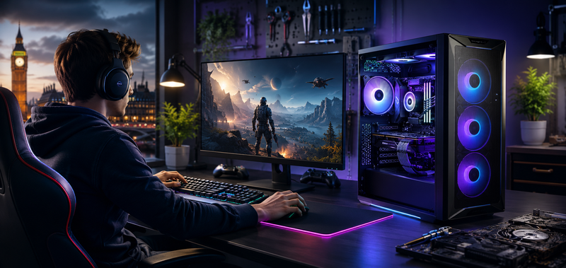 Why UK gamers prefer refurbished prebuilt gaming PCs over new builds in 2026