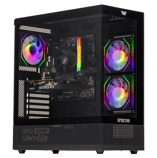 Spectra Gaming PC Bundle - Intel Core i7 4th 16GB Nvidia RTX 3050 6GB