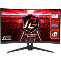 ASRock 27" 240Hz 1MS Adaptive Sync Curved Monitor PG27F15RS1A