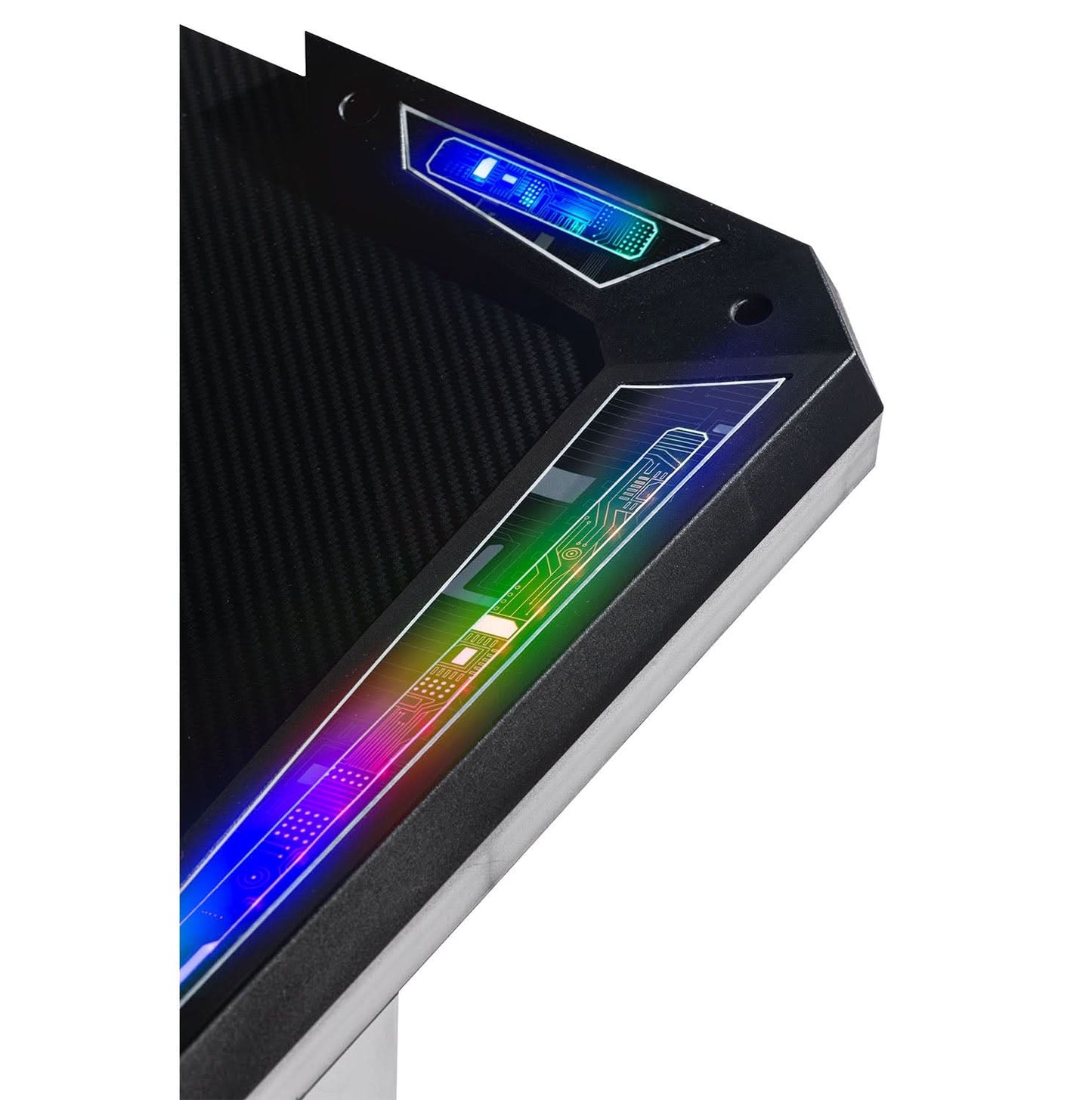 T1 Carbon Fibre RGB Gaming Desk