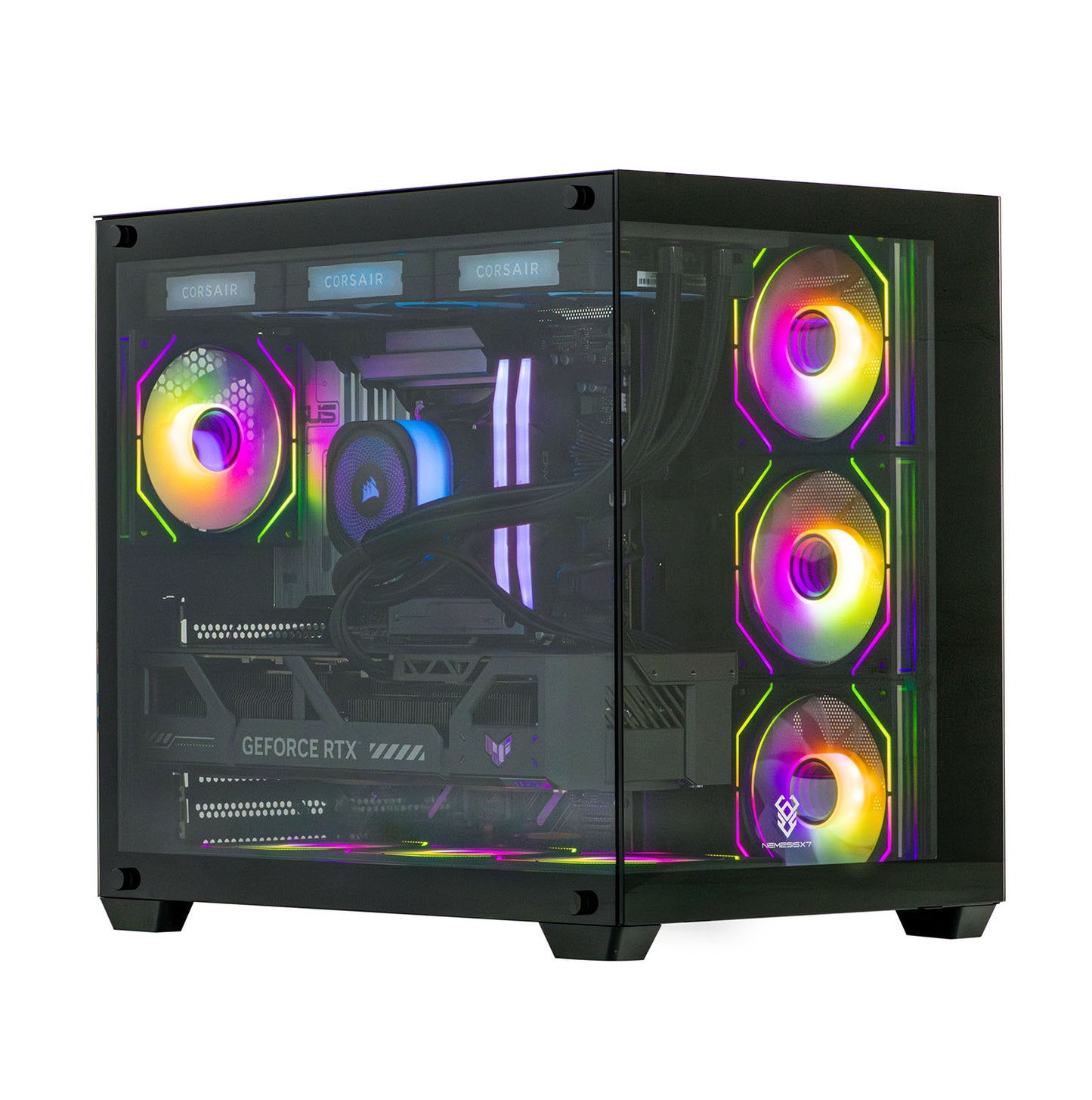 Nemesis 7 ARGB - AMD Ryzen 7 9800X3D 32GB DDR5 Palit 5080 Gaming Pro 16GB AI Ready N7-SE208