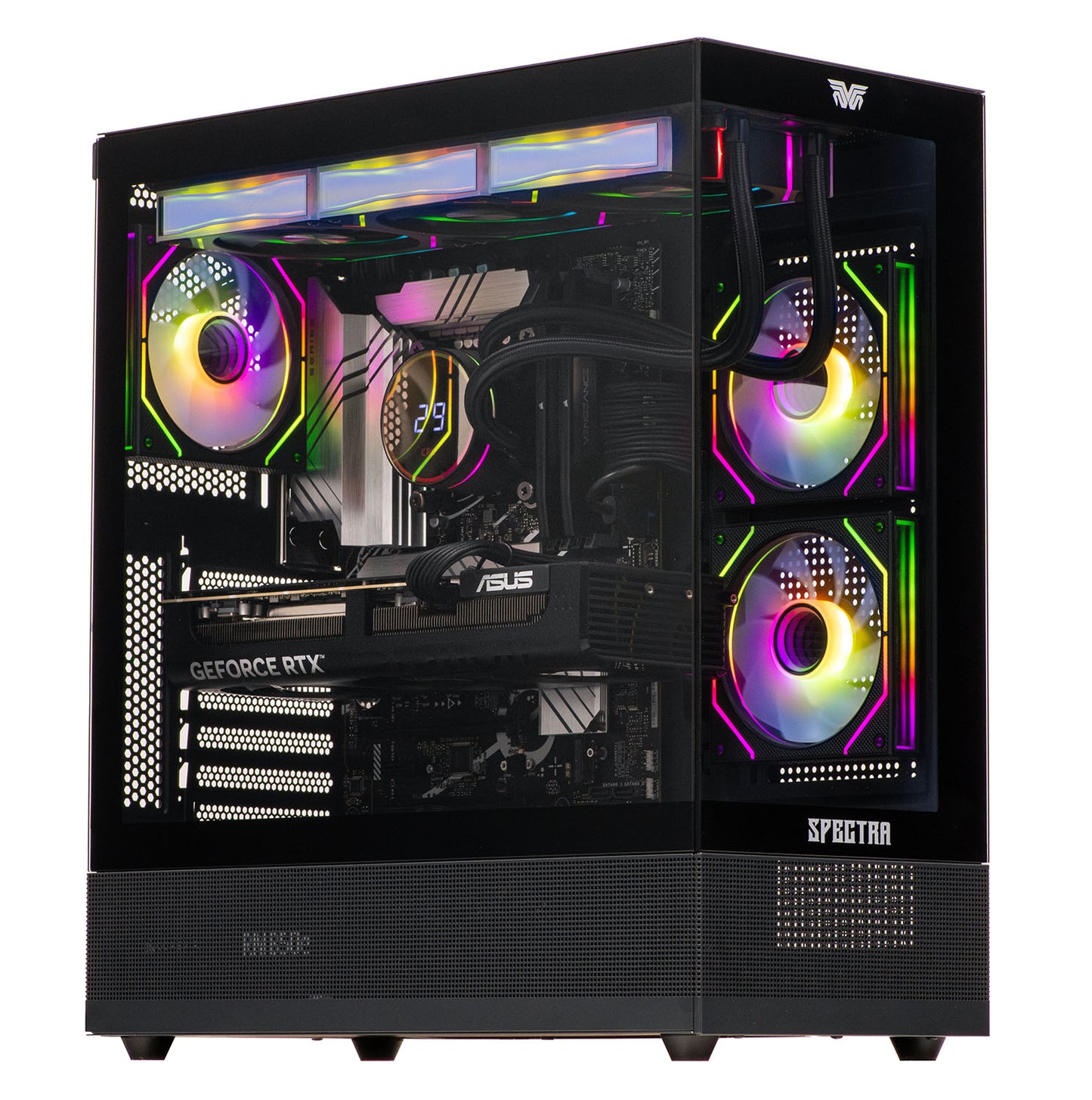 Spectra 3 - Intel Core i9 12th Gen Processor 32GB NVIDIA GeForce RTX 5060 Ti 8GB GDDR7 AI Ready nz-se101