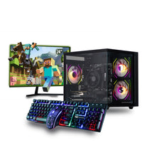 Mini Nemesis 3 Black Gaming PC Bundle - AMD Ryzen 5 4500 16GB Nvidia RTX 3050 6GB NV-MS302