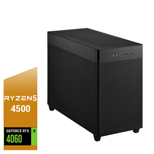 ASUS AP201 BLACK - AMD Ryzen 5 4500 16GB ASUS RTX 4060 8GB NZ8-1030MS