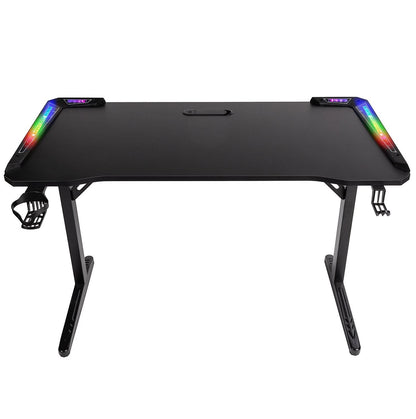 T1 Carbon Fibre RGB Gaming Desk