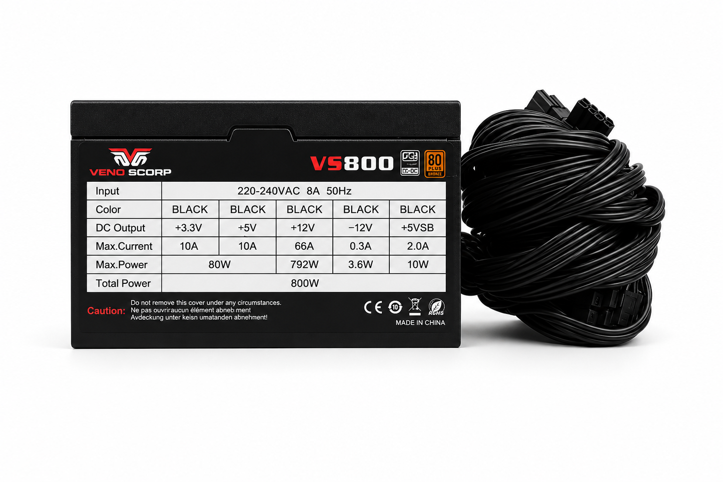 Veno Scorp VS800 800W Power Supply