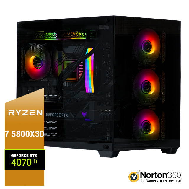 NEMESIS 4 - AMD RYZEN 7 5800X3D 32GB NVIDIA RTX 4070Ti Super 16GB nva-100se