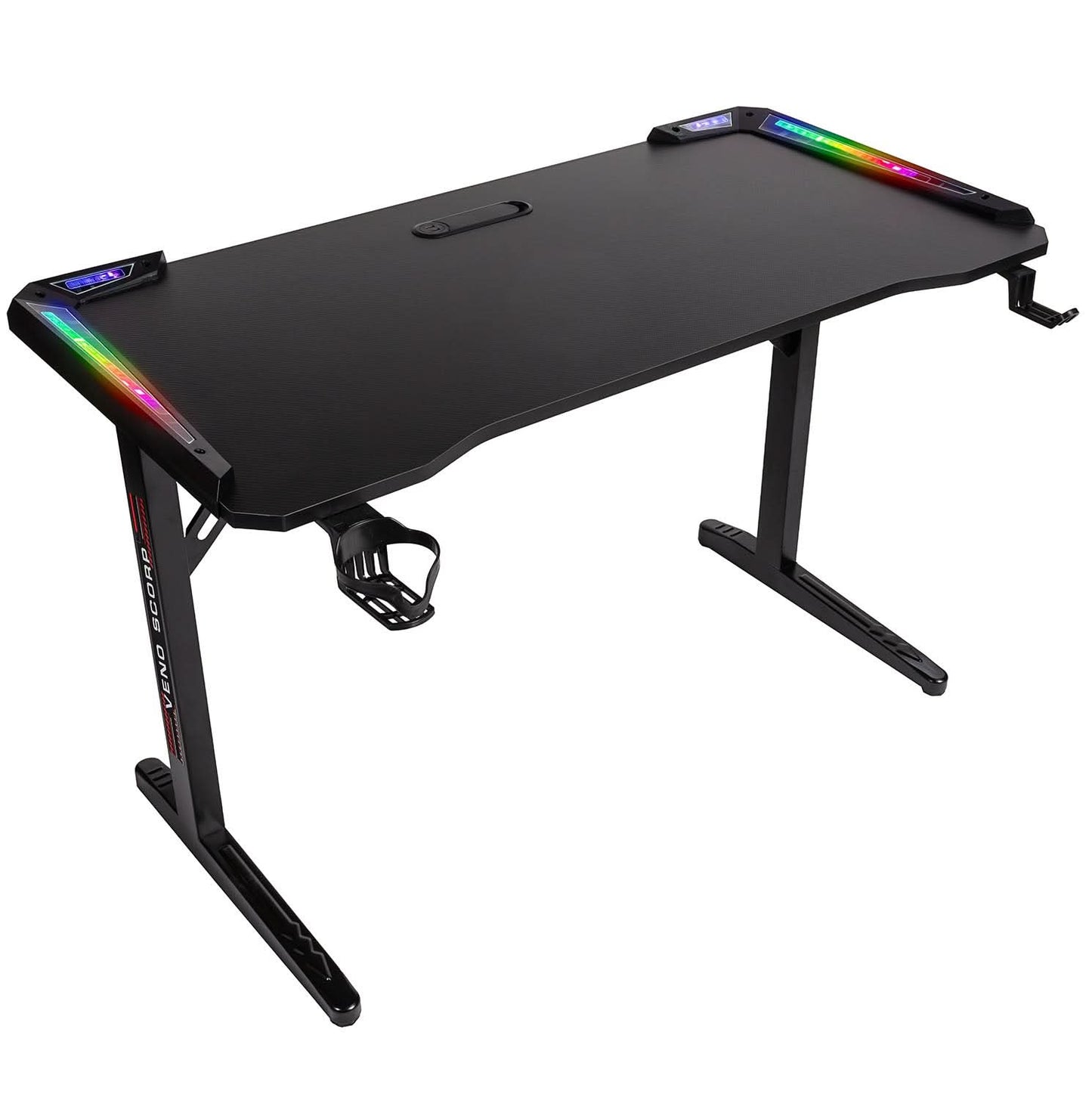 T1 Carbon Fibre RGB Gaming Desk
