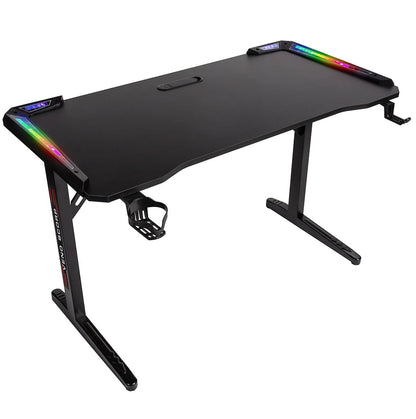 T1 Carbon Fibre RGB Gaming Desk