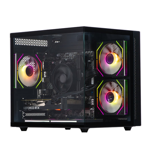 Mini Nemesis 5 Black - AMD RYZEN 5 5500 16GB Nvidia RTX 3050 6GB