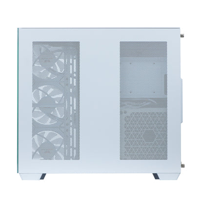 Nemesis White - AMD Ryzen 5 7500F DDR5 16GB RAM Dual GeForce RTX 5060 8GB GDDR7 AI Ready T6-MS409