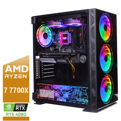 NEONZILLA - AMD RYZEN 7 7700X 32GB DDR5 ASUS RTX 4080 Super 16GB VC-720MS