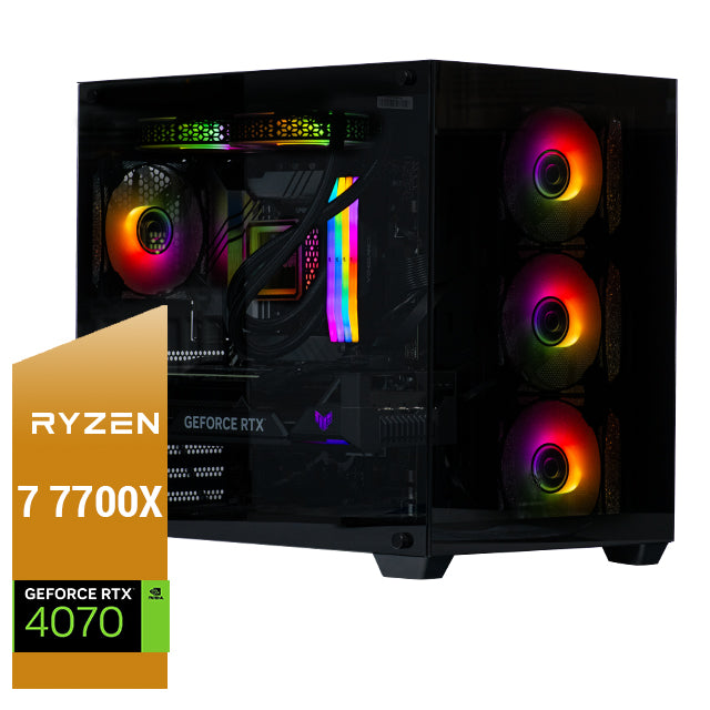 NEMESIS 4 FAN - AMD Ryzen 7 7700X 32GB DDR5 NVIDIA RTX 4070 12GB ap-130se