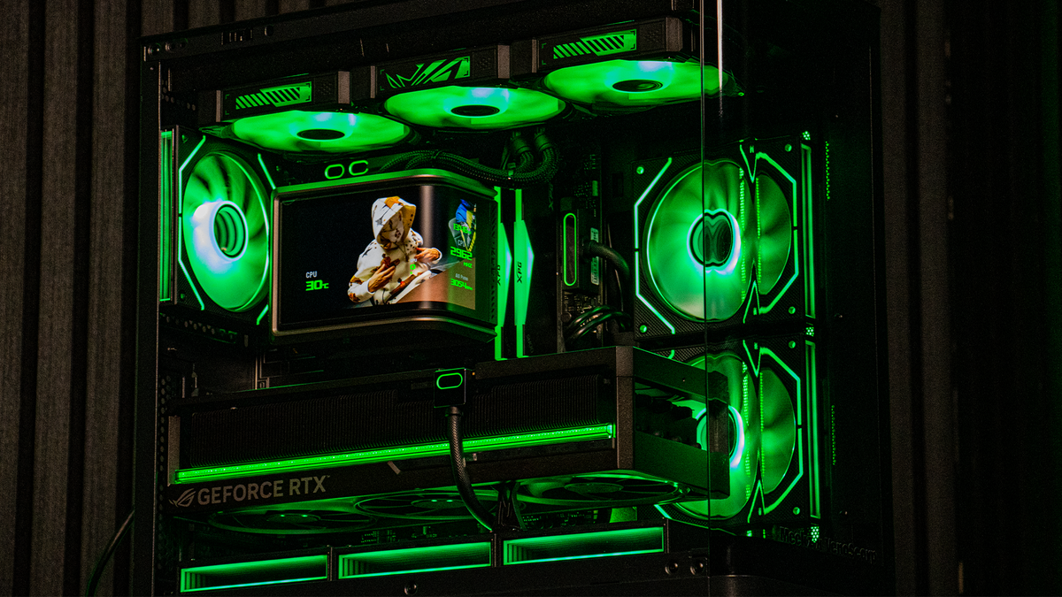 MEEKZ Custom PC - AMD Ryzen 7 9800X3D 32GB 2TB NVME ROG Astral GeForce RTX™ 5080 CS-SE206